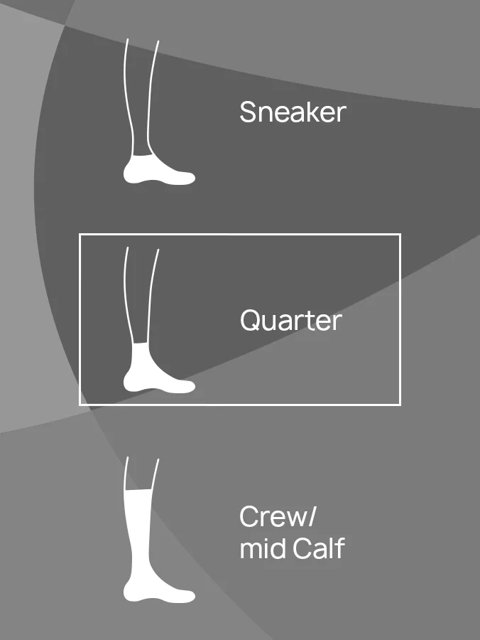 6er SET QUARTER SOCKEN