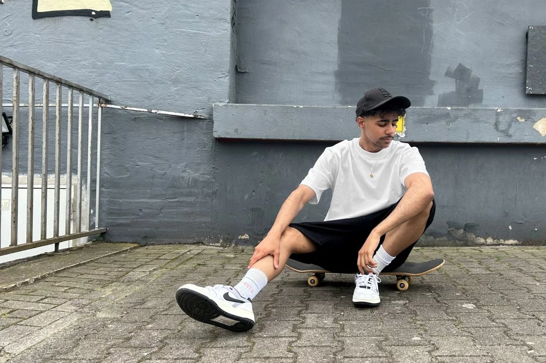 Oversize T-Shirt aus Baumwolle "Silvio"