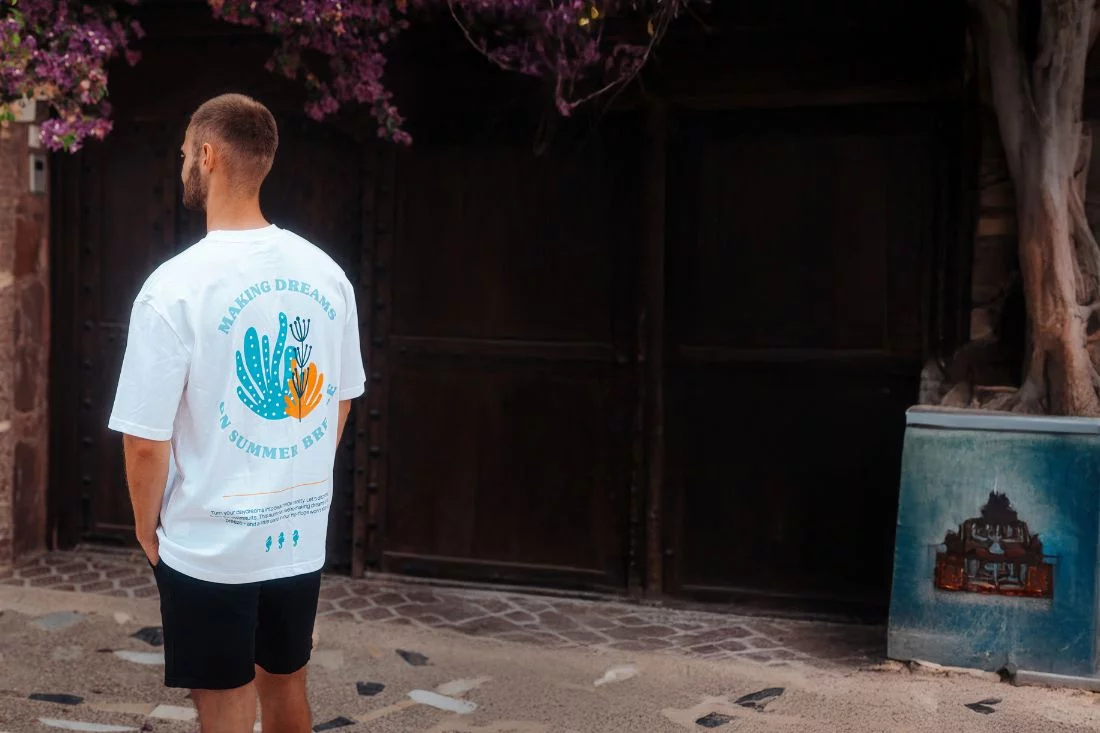 Oversize T-Shirt aus Baumwolle "Antonio"