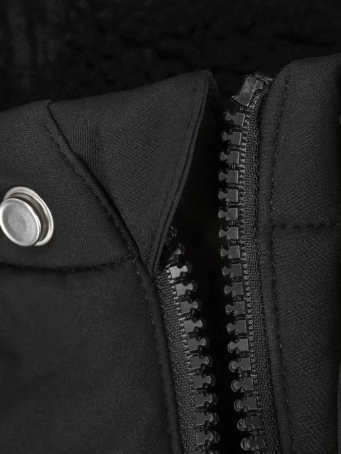 SHERPAJACKE HALFZIP SCHWARZ