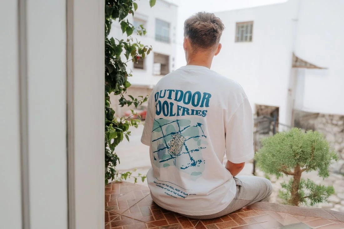 Oversize T-Shirt aus Baumwolle "Sverre"