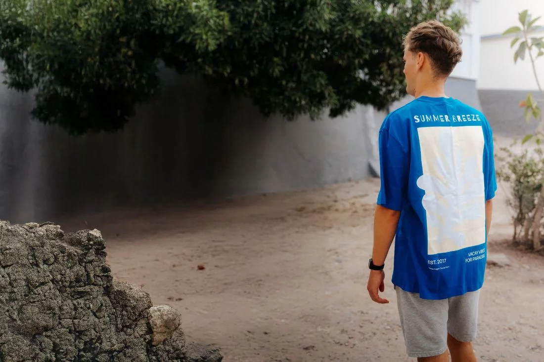 Oversize T-Shirt aus Baumwolle "Björn"