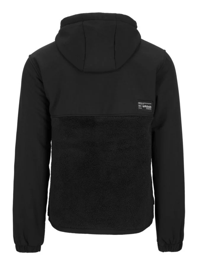 SHERPAJACKE HALFZIP SCHWARZ