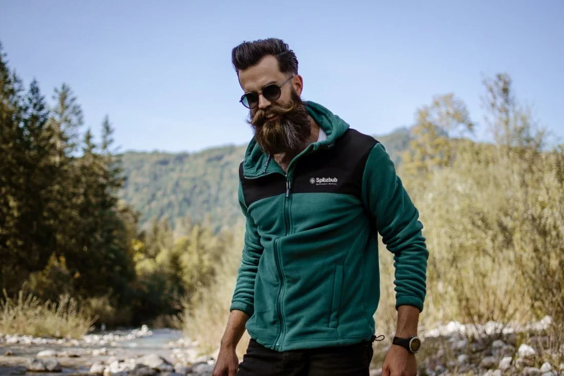 Outdoorfleecejacke mit Kapuze "Eric"