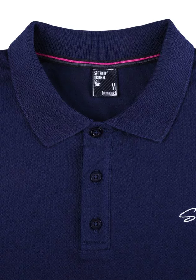 Pique Polo-Shirt aus Baumwolle "Leonard"