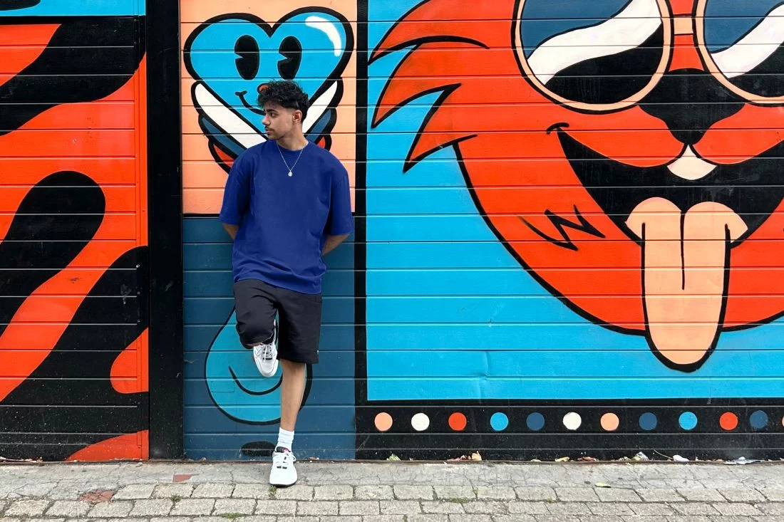 Oversize T-Shirt aus Baumwolle "Jaron"