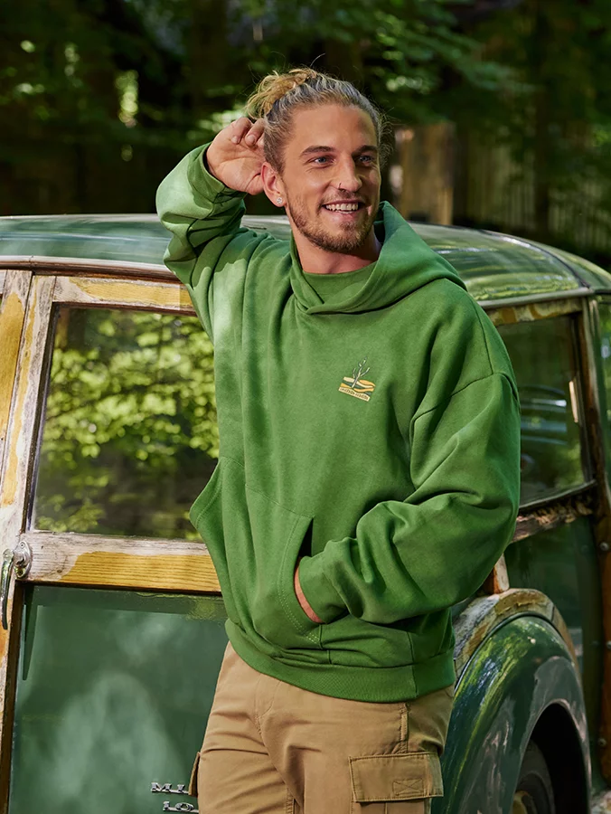 HOODIE GREEN DESERT