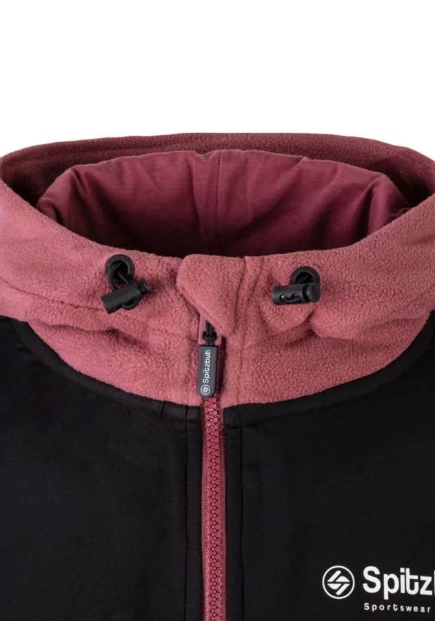 Outdoorfleecejacke mit Kapuze "Wolf"