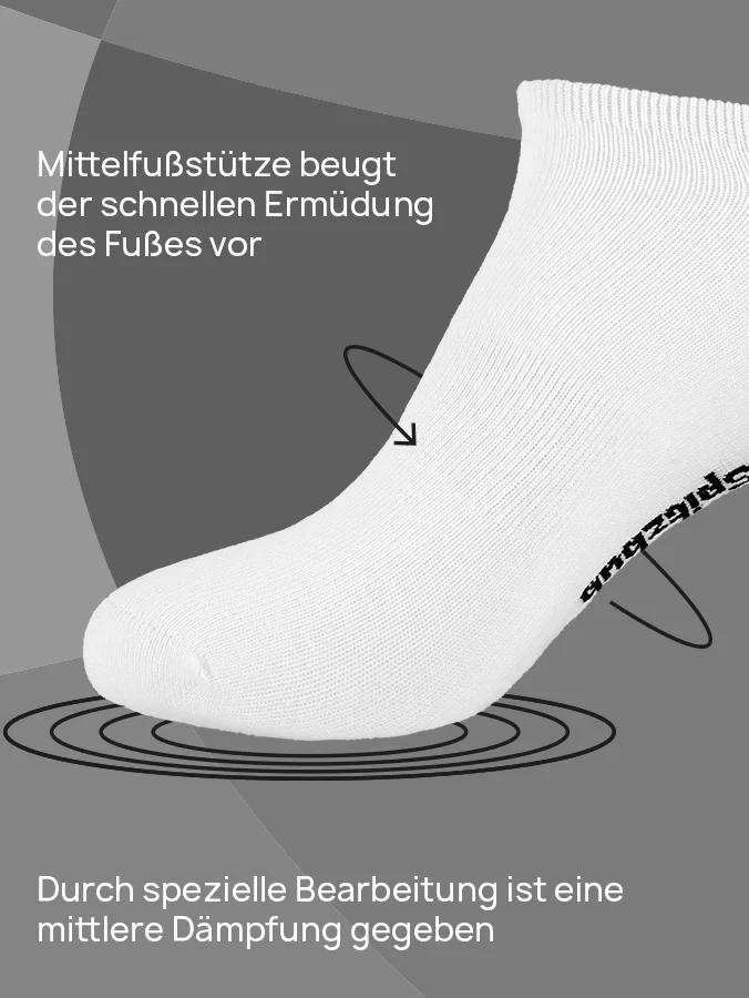 10er SET SNEAKER SOCKEN