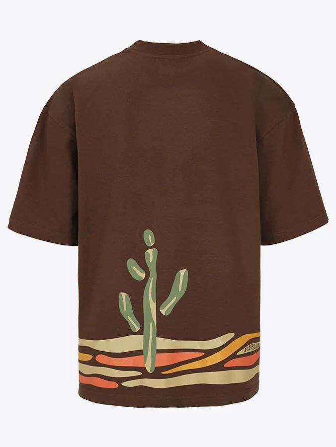 SHIRT BROWN CACTUS