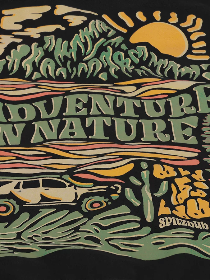 HOODIE BLACK ROADTRIP